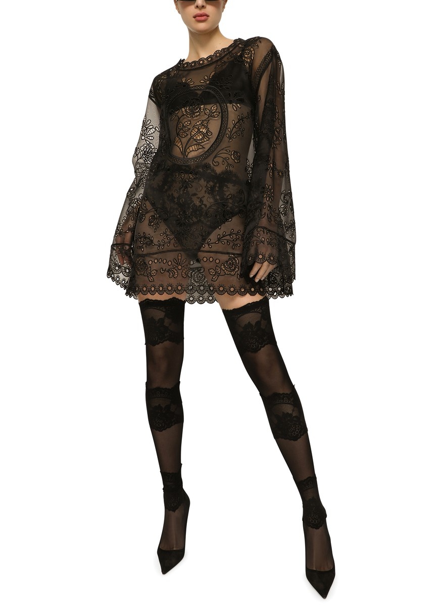 Crinoline dress with embellishment - 4