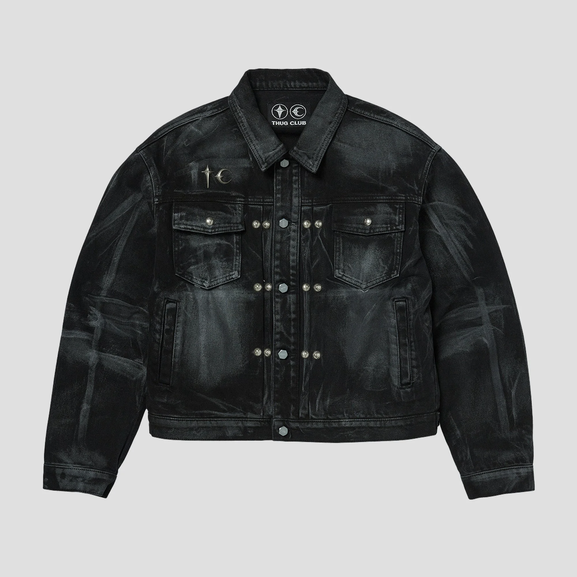 LEAVE A TRACE DENIM JACKET - 1