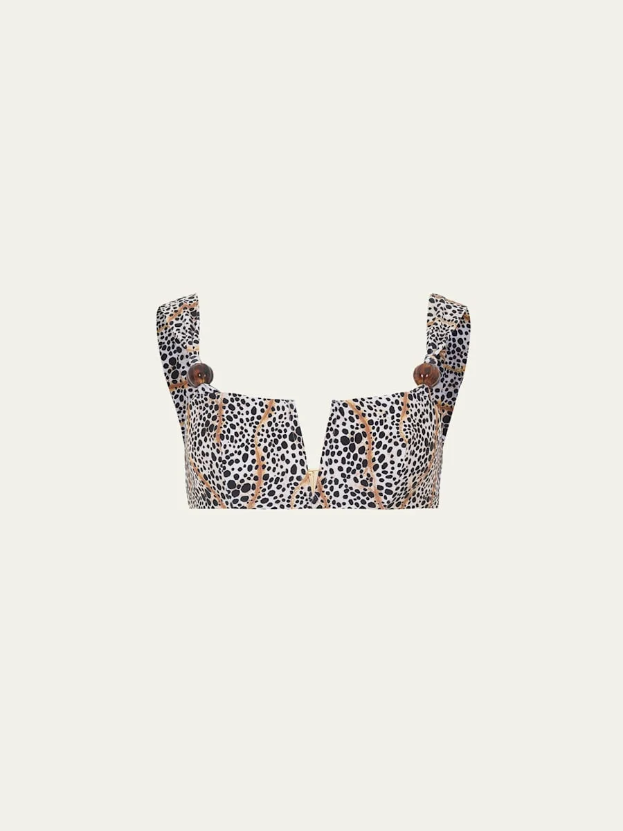 Speckled Poa Bikini Top - 1