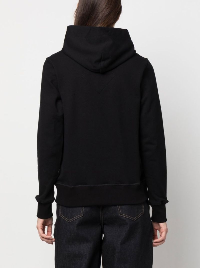 drawstring cotton hoodie - 5