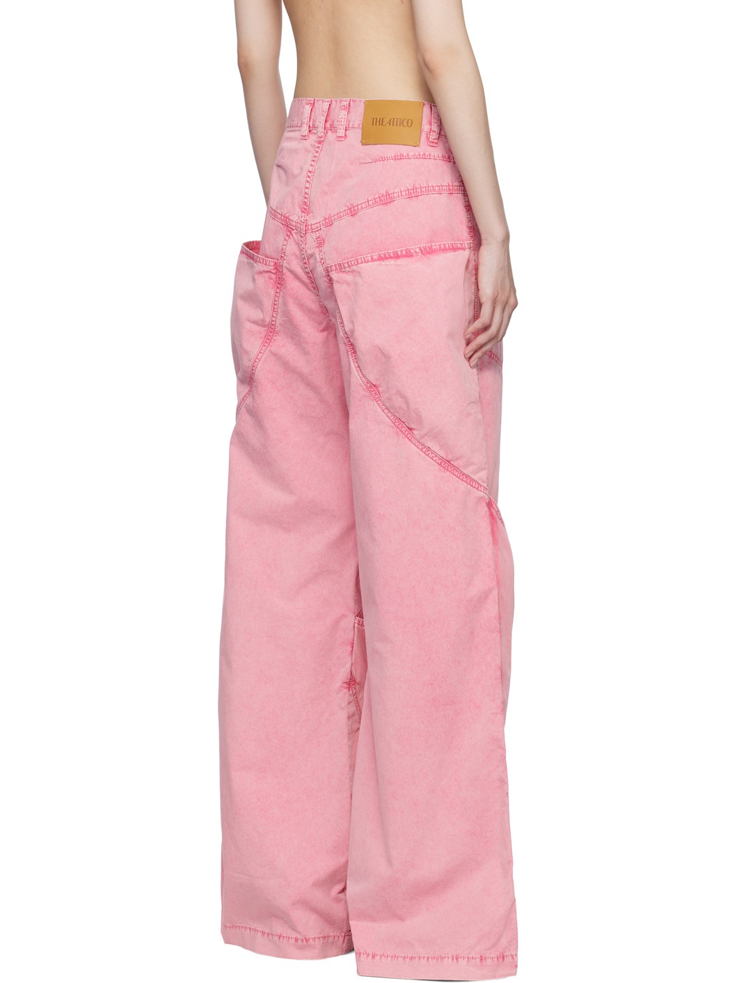 Pink Long Jeans - 3