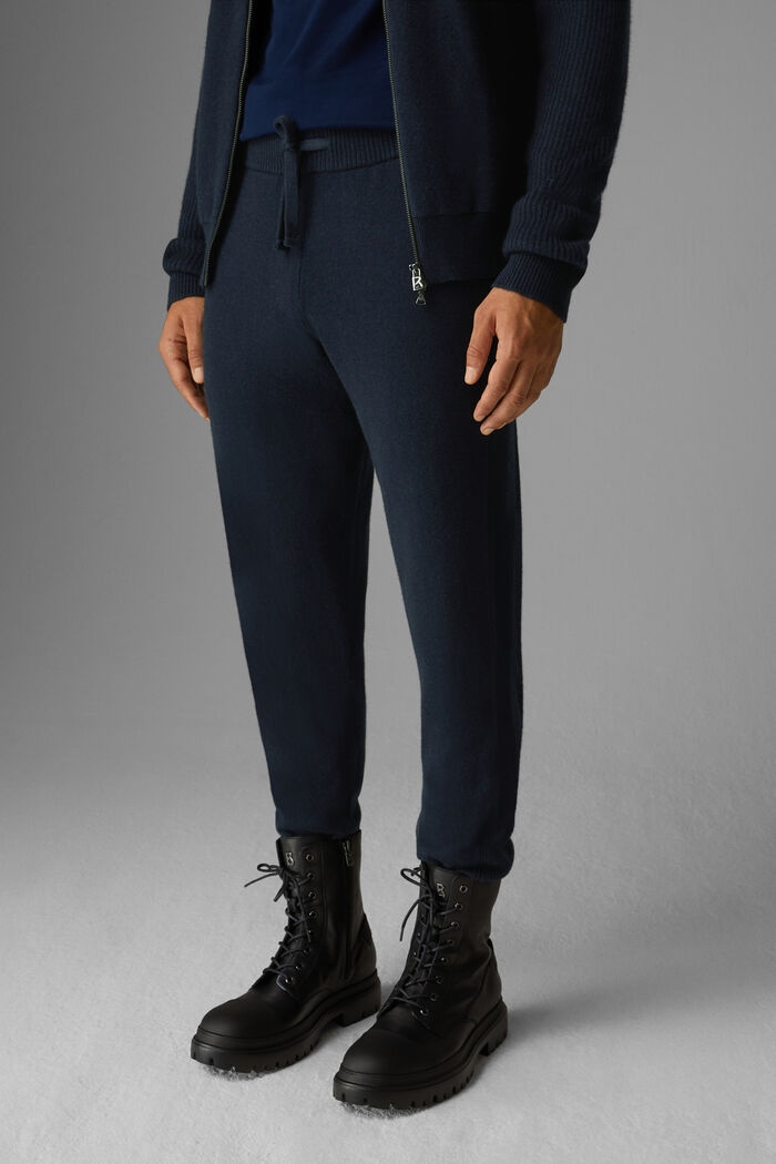 Dundo Knit jogging pants in Navy blue - 2