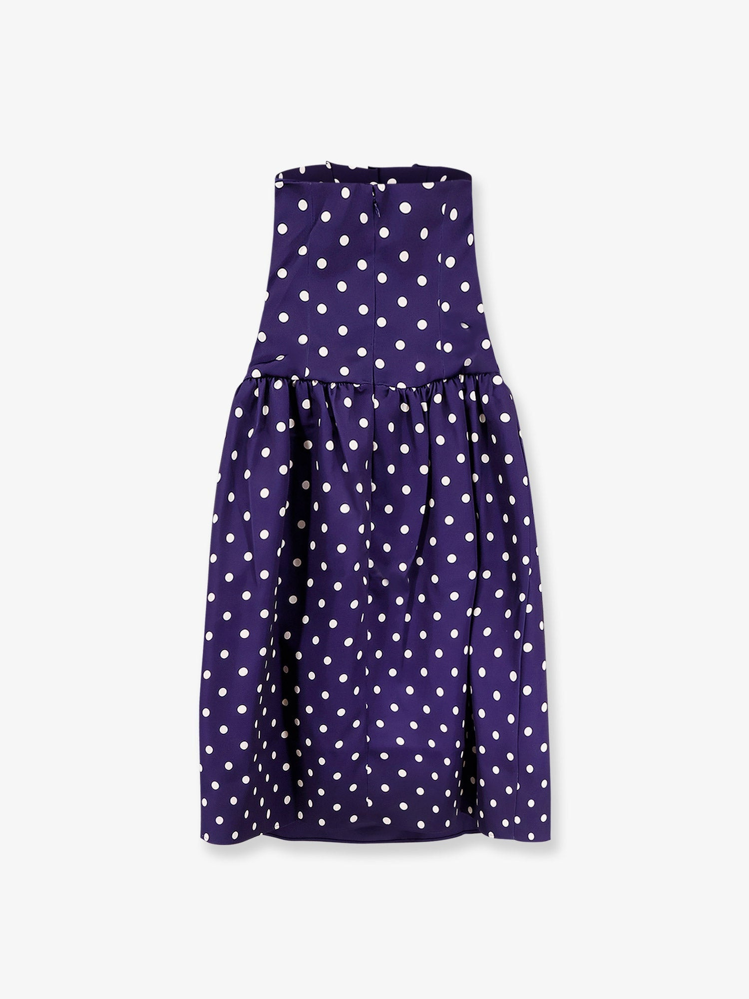 Self Portrait Women Satin Dotted Midi Dress - 2