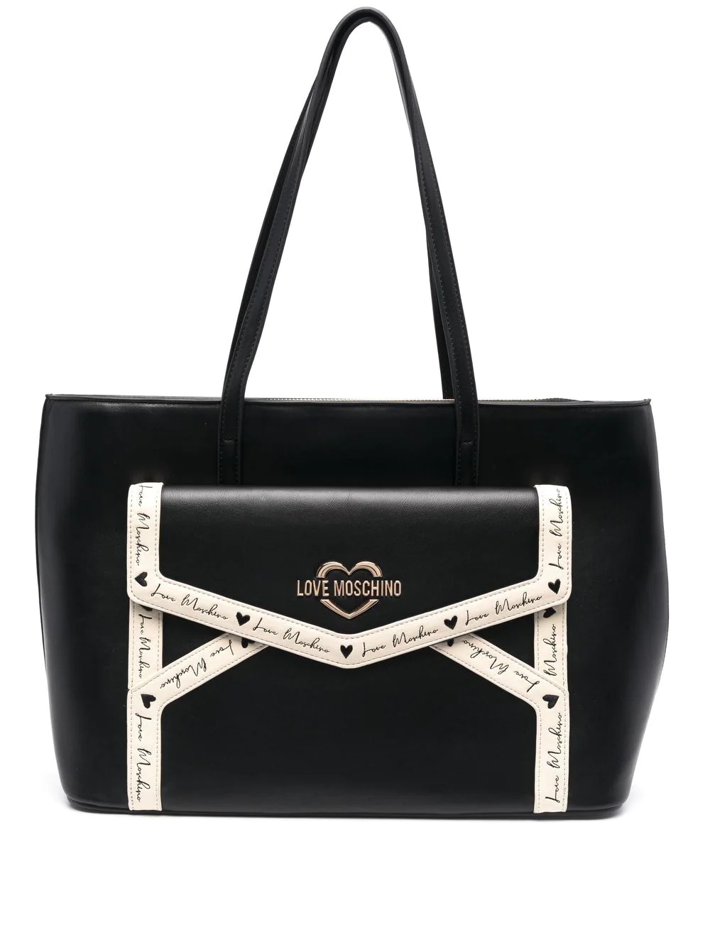 logo-plaque shoulder-bag - 1