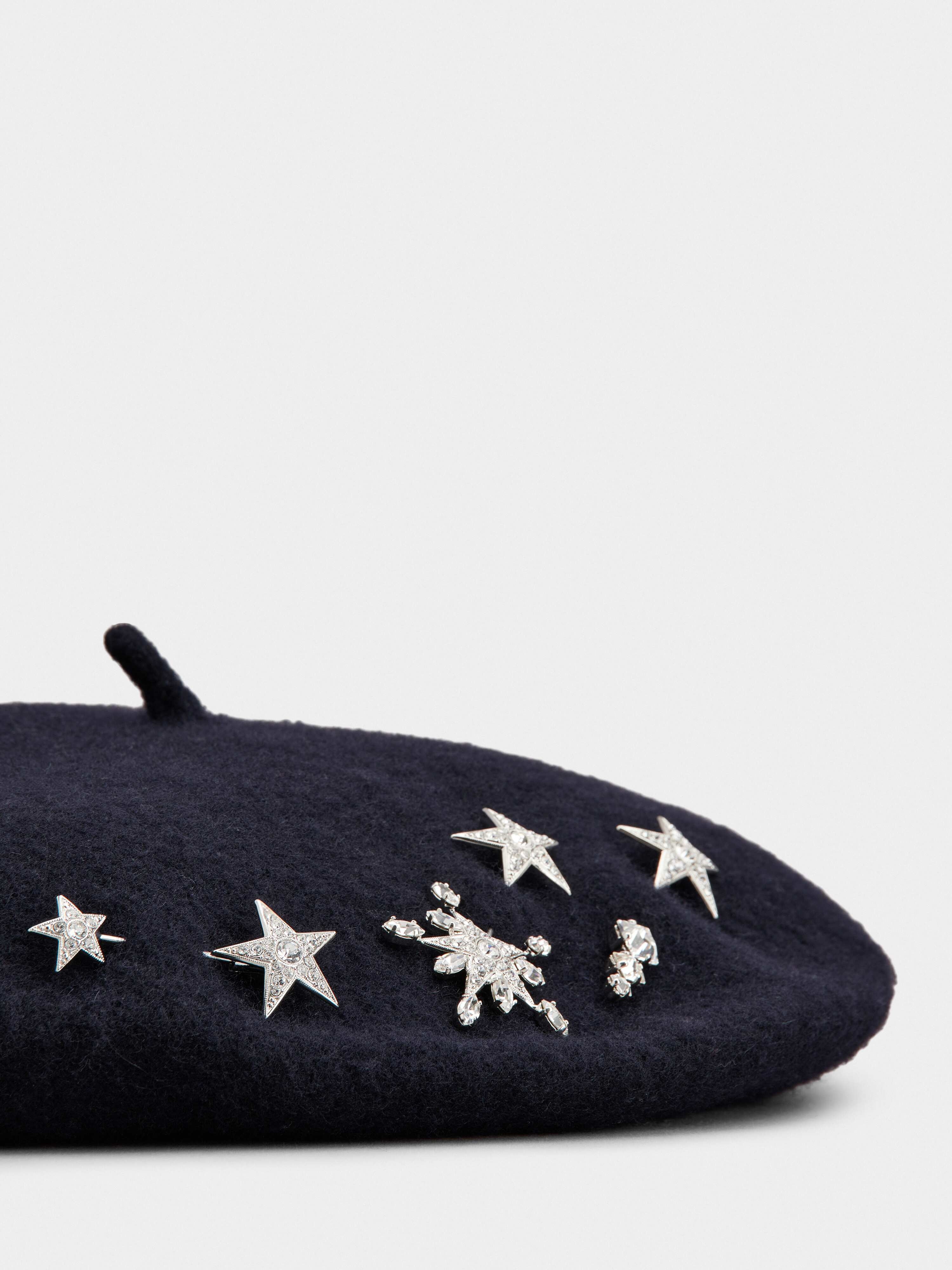 Constellation Beret in Felt - 3