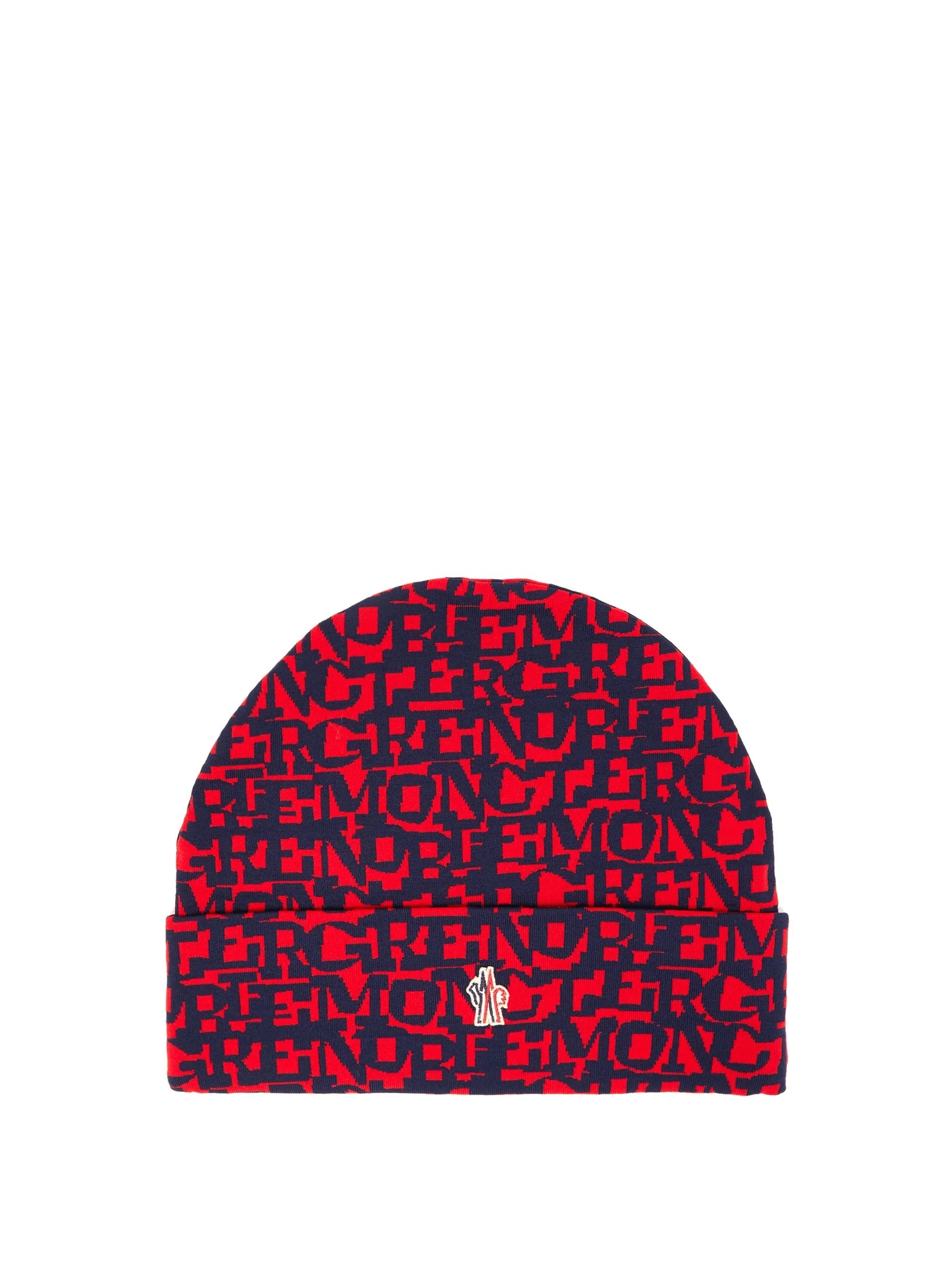 Logo-jacquard beanie hat - 1