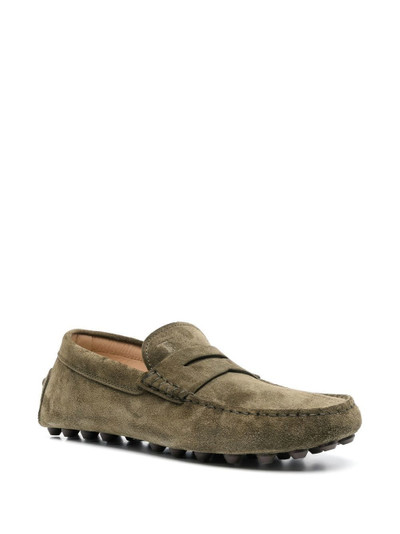 Tod's Gommino suede driving loafers outlook