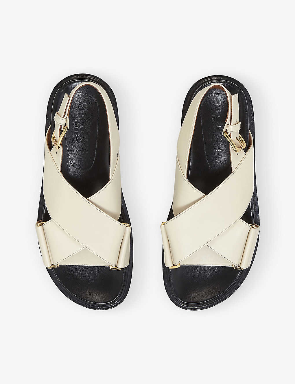 Fussbett crossover leather sandals - 2