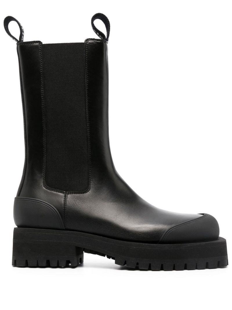 Palm Angels square-toe Chelsea boots outlook