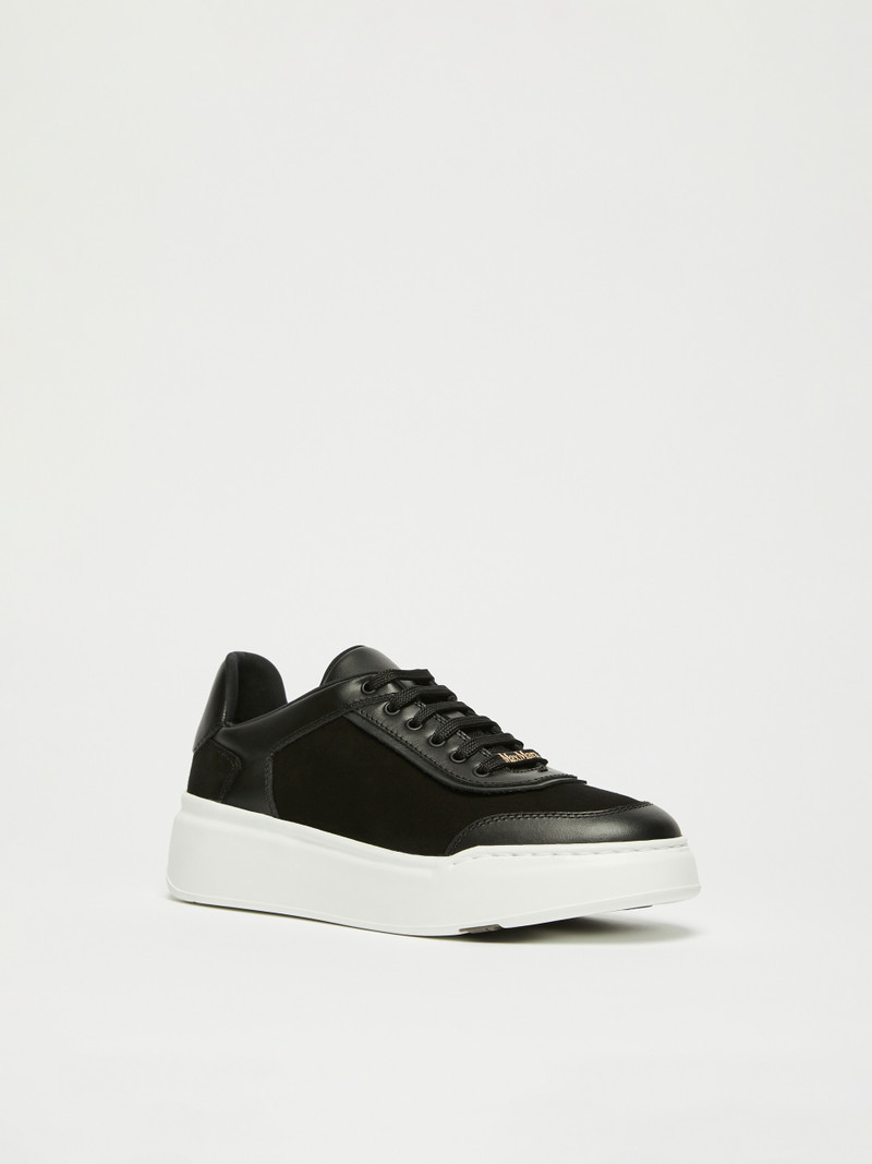 Max Mara MAXISUEDE Urban suede sneakers outlook