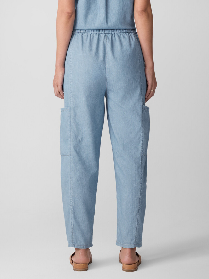 Airy Organic Cotton Twill Cargo Pant 4