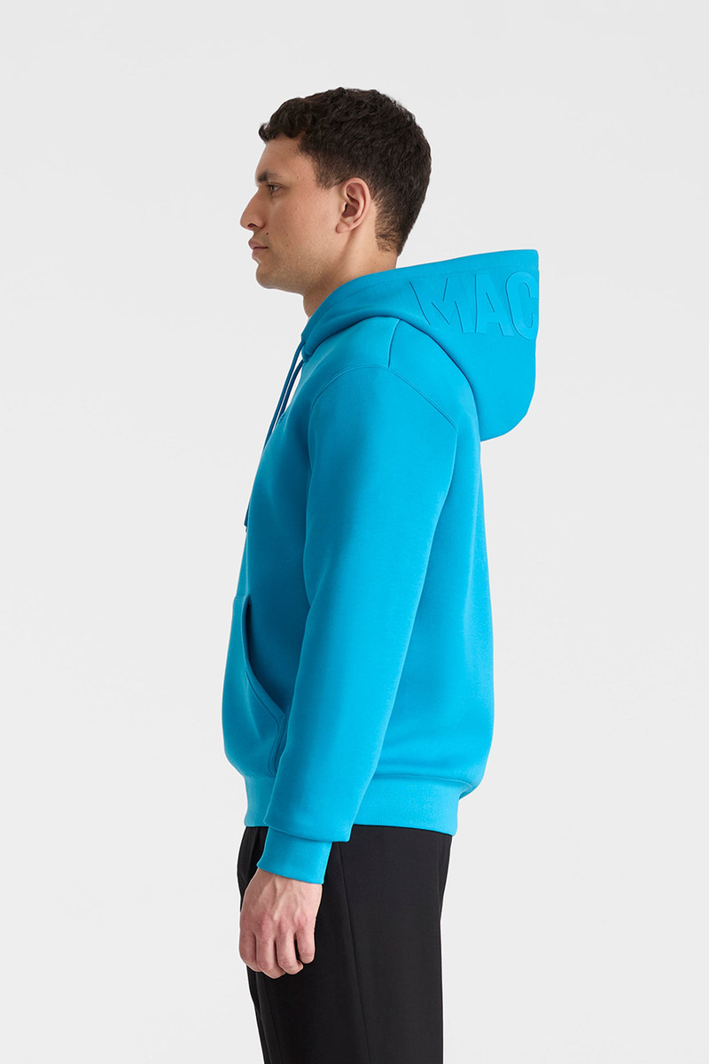 KOLTON-ZZ Double-Face Jersey Logo Hoodie 5