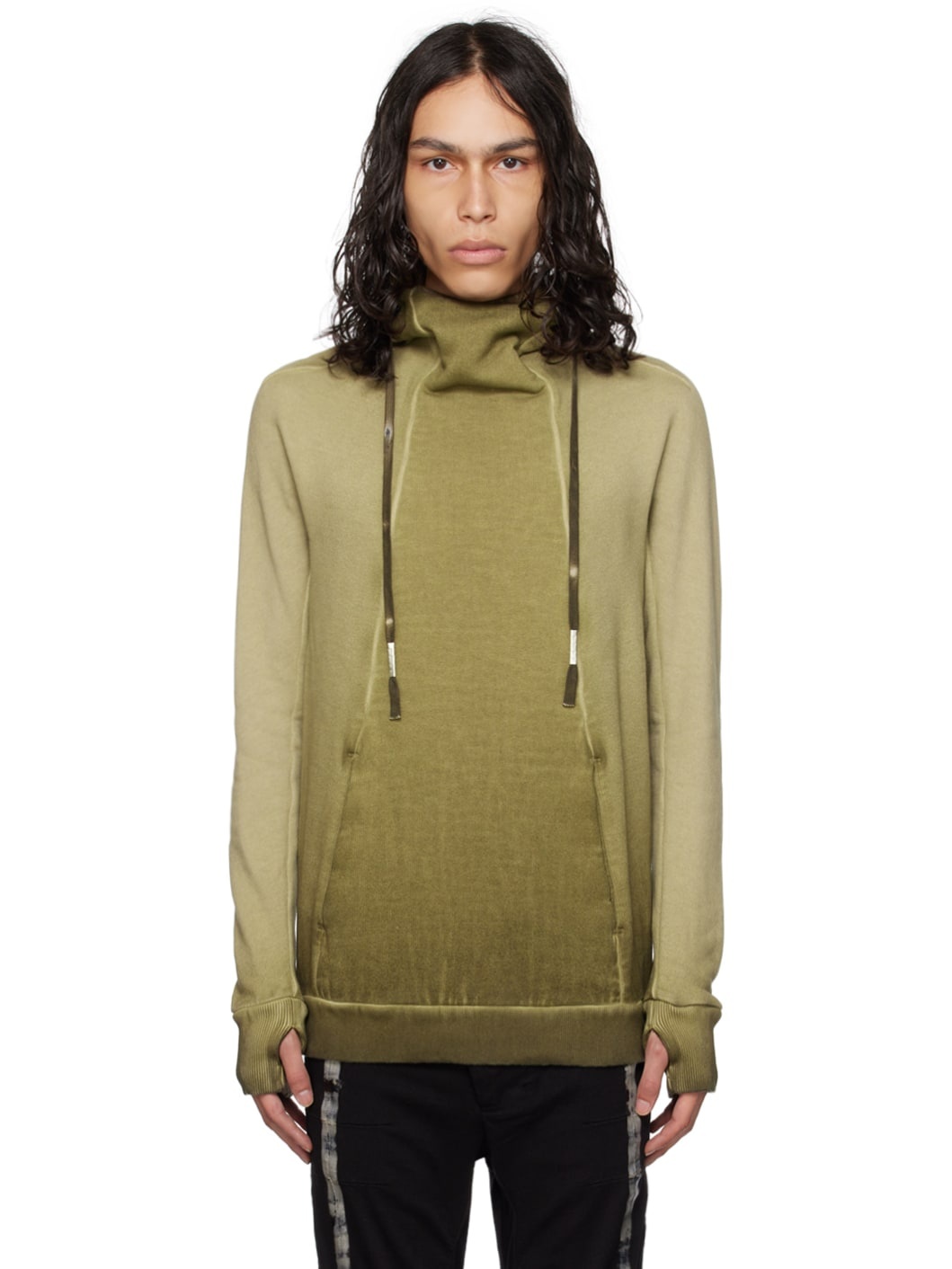 【関税込み】Boris Bidjan Saberi カーキ Hoody2 フーディ Boris Bidjan Saberi Khaki Hoody2 Hoodie | REVERSIBLE