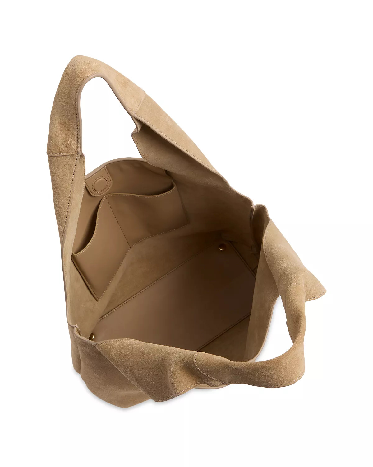 Sling Suede Shoulder Bag - 2