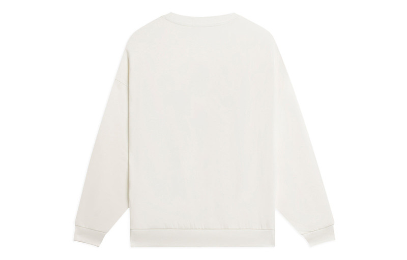Li-Ning Li-Ning Anything Is Possible Graphic Sweatshirt 'Creamy White' AWDSF75-8 outlook
