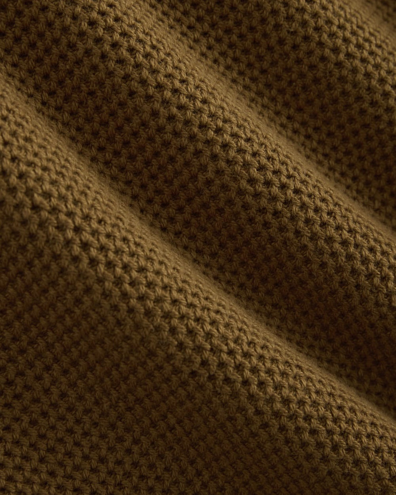 THE COTTON HONEYCOMB SQUARE CREW 6