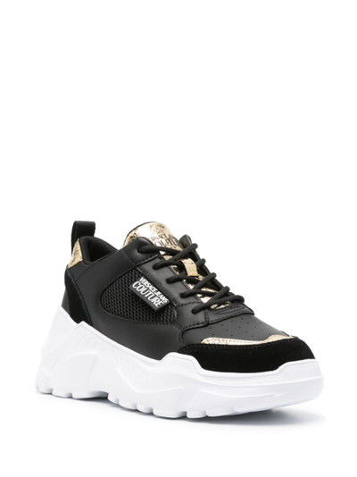 VERSACE JEANS COUTURE Speedtrack leather sneakers outlook