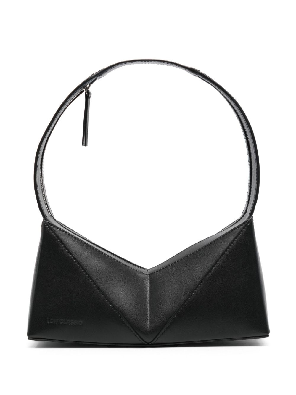 Folded Cube leather tote bag - 1