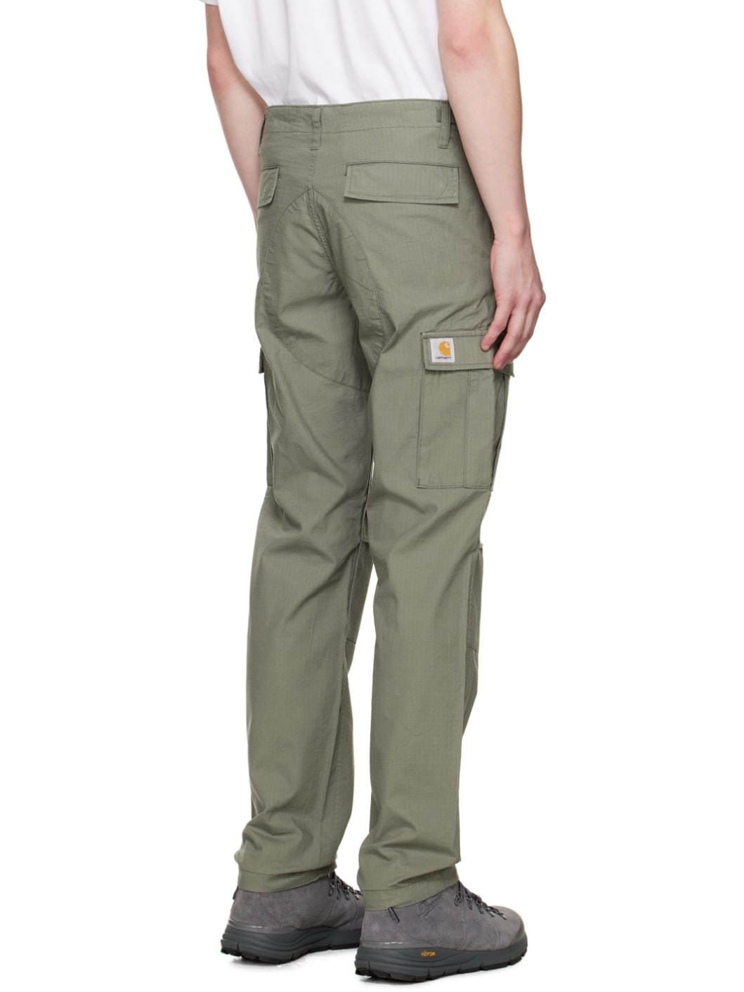 Khaki Aviation Cargo Pants - 3