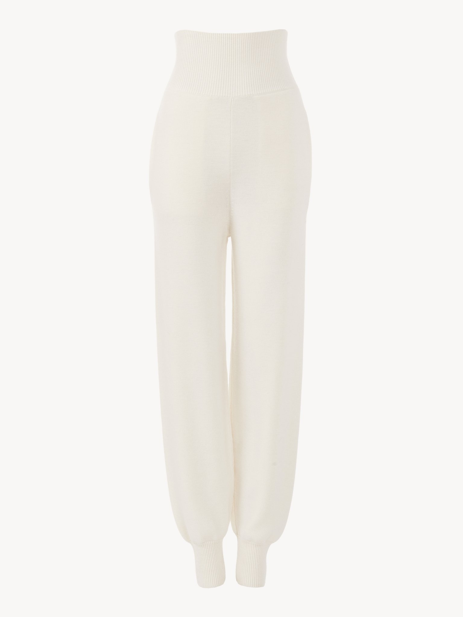 SWEATPANTS IN WOOL KNIT - 2