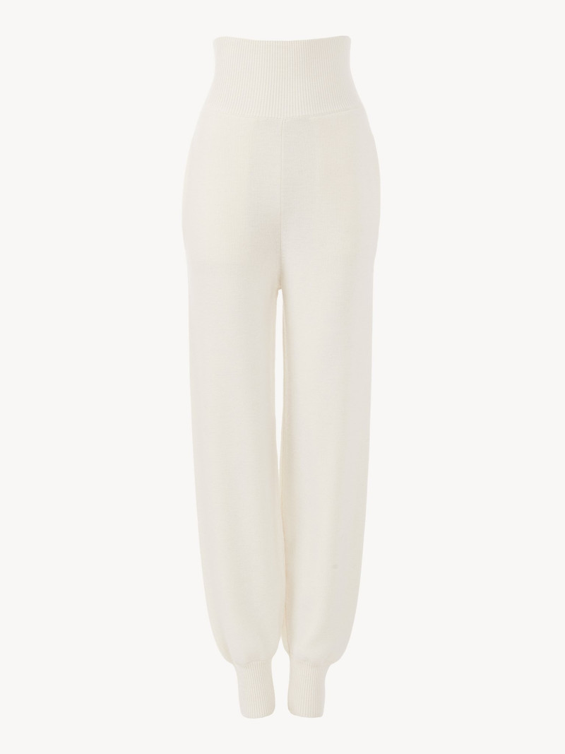 Chloé SWEATPANTS IN WOOL KNIT outlook