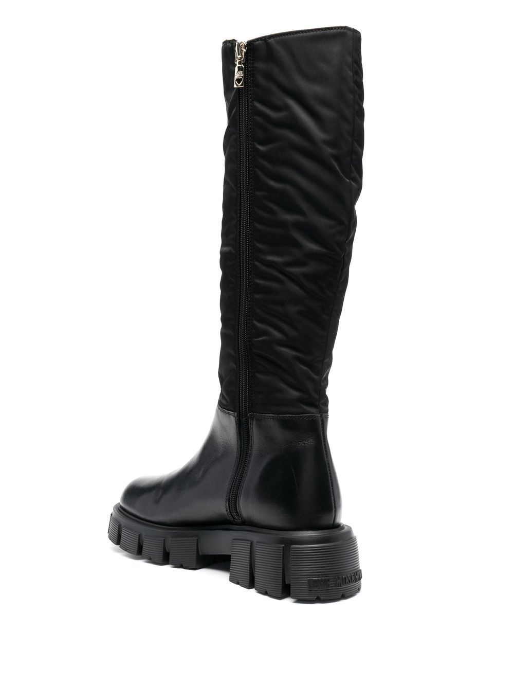 logo-plaque boots - 3
