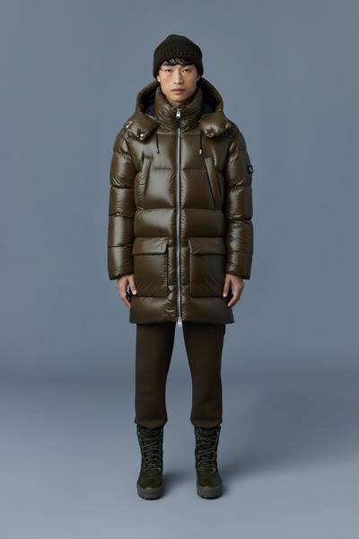 MACKAGE KENDRICK lustrous light down parka with hood outlook