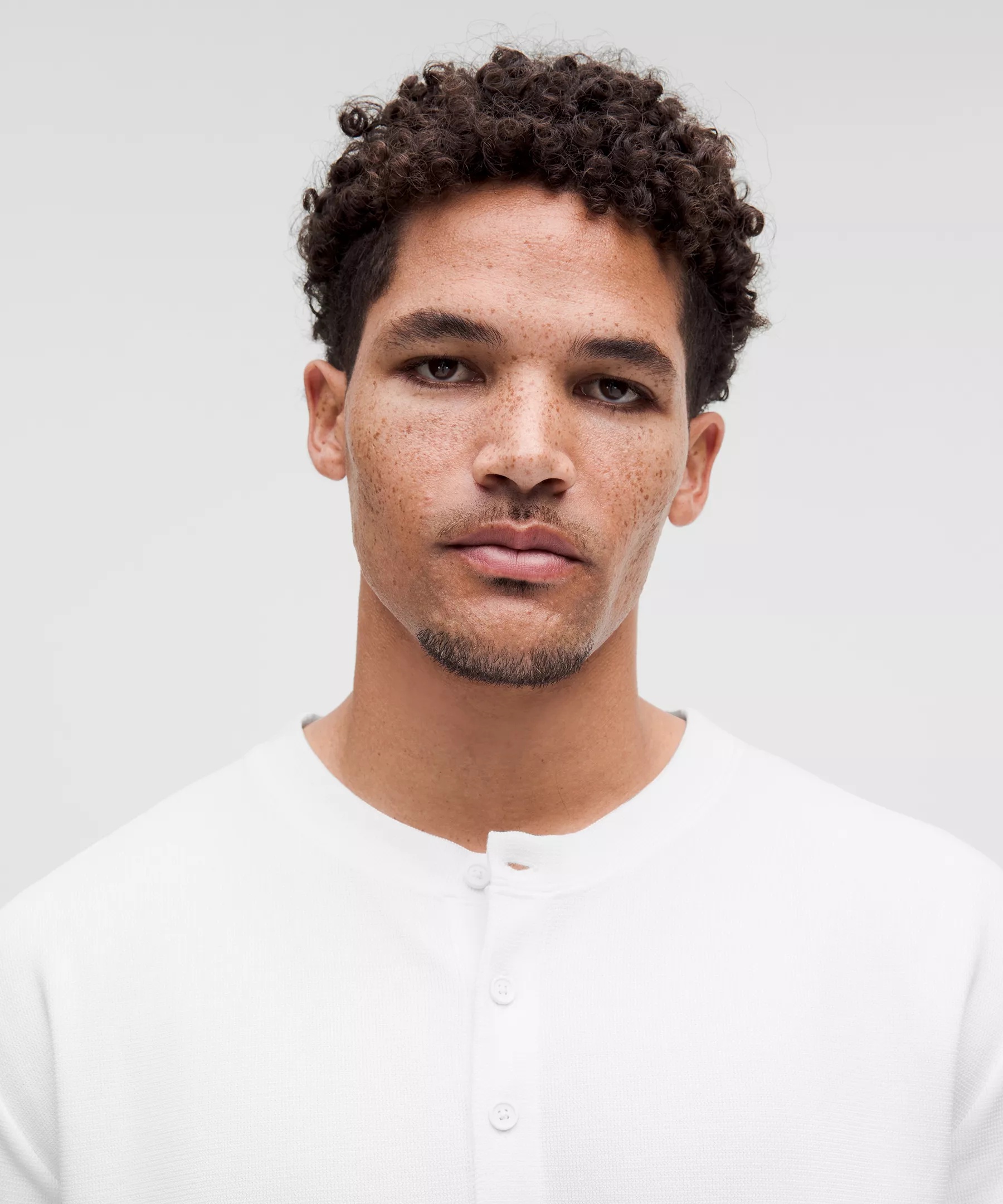Heavyweight Cotton Textured Henley - 4
