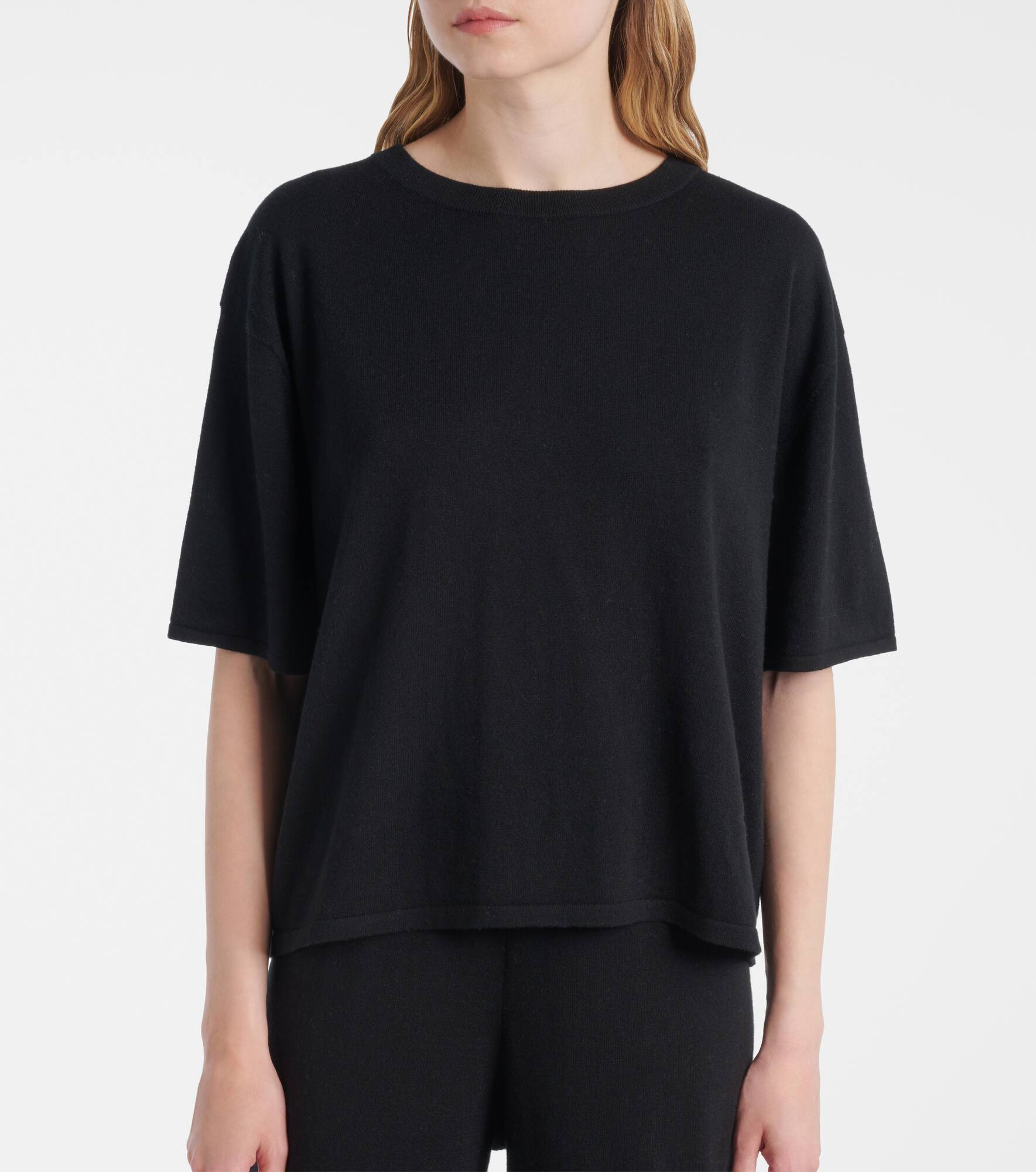 Rubie cotton and cashmere T-shirt - 6