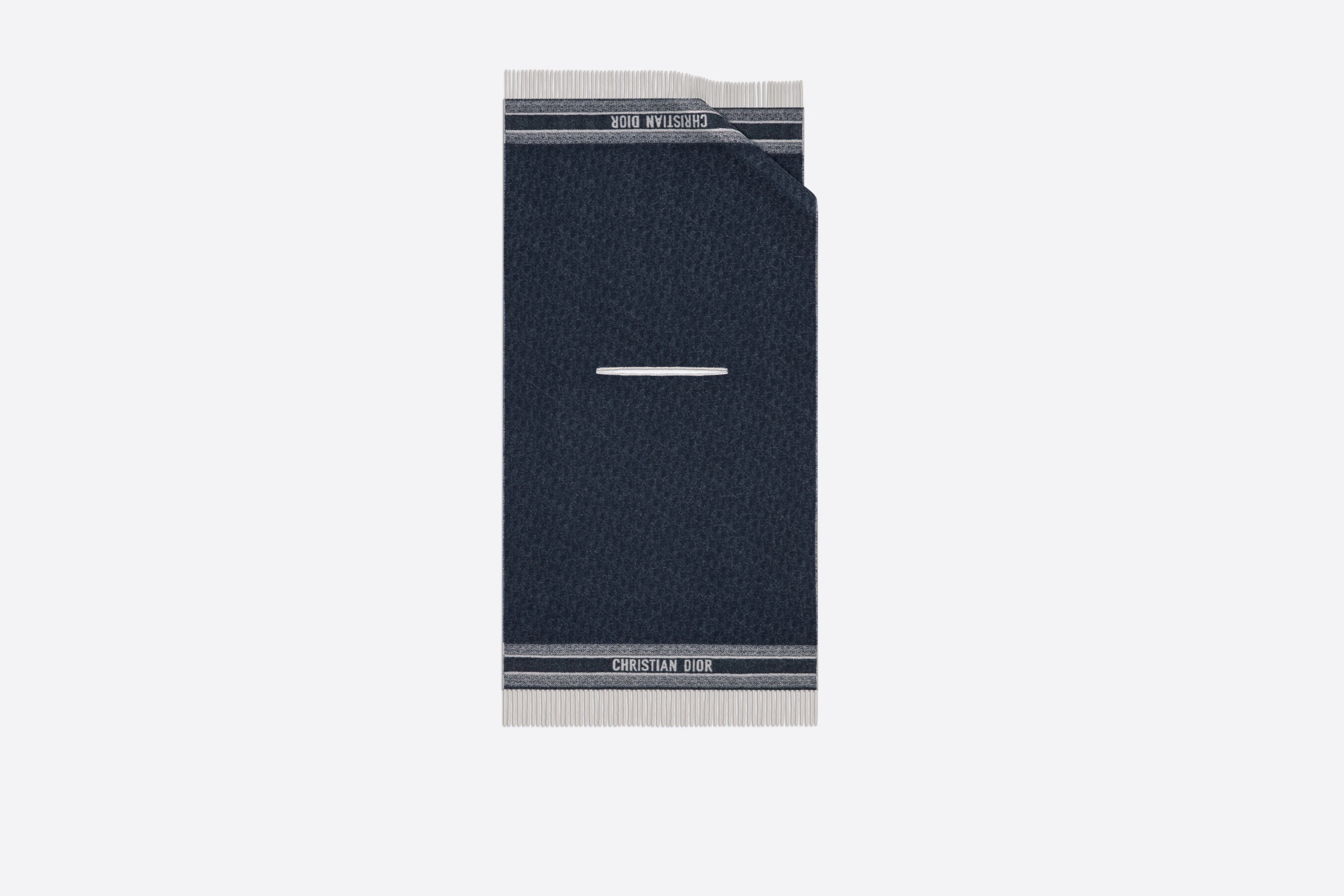 Dior Oblique Reversible Poncho - 1