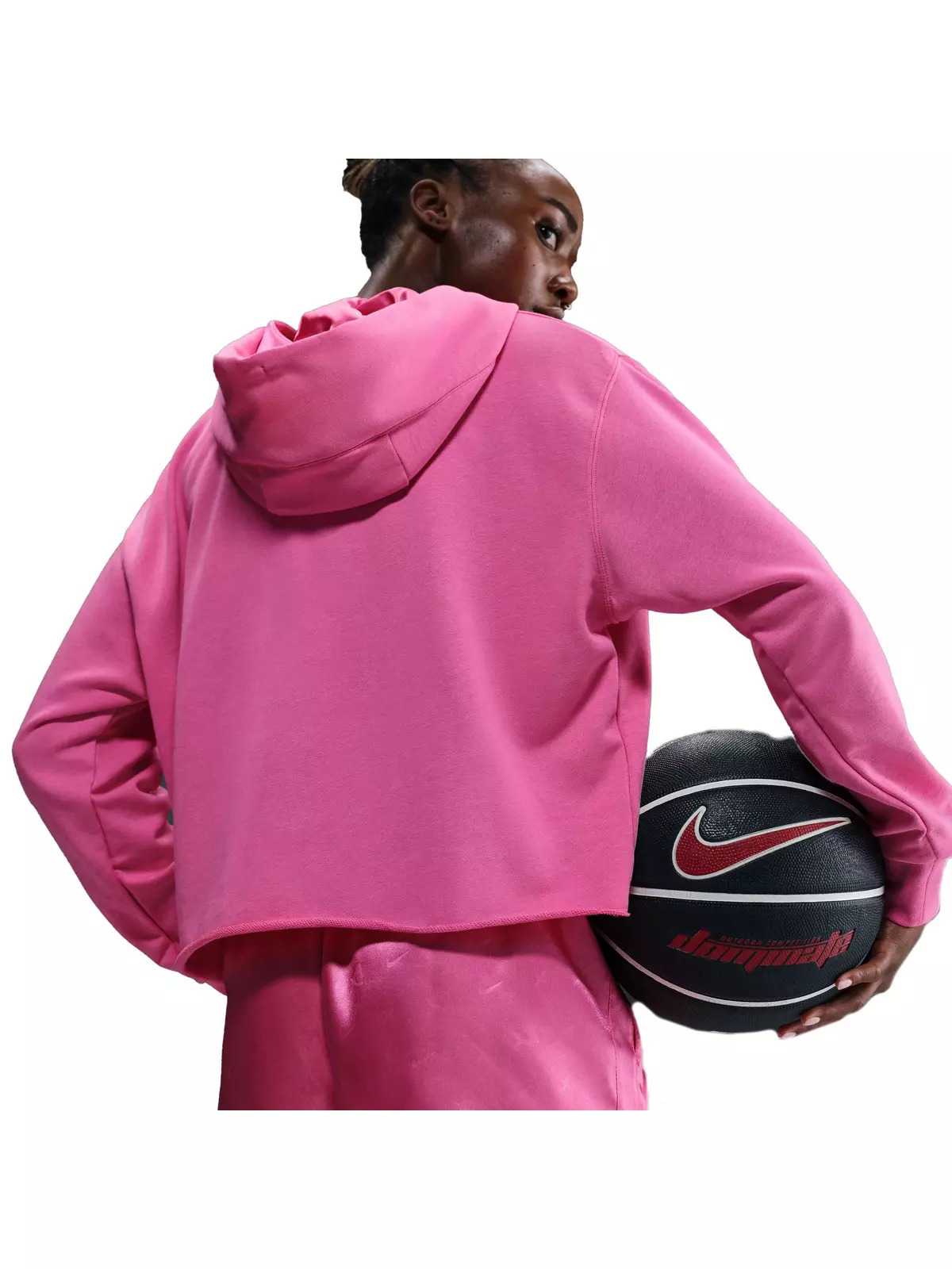 A'ja Wilson Women's Oversized Cropped Basketball Hoodie - 7