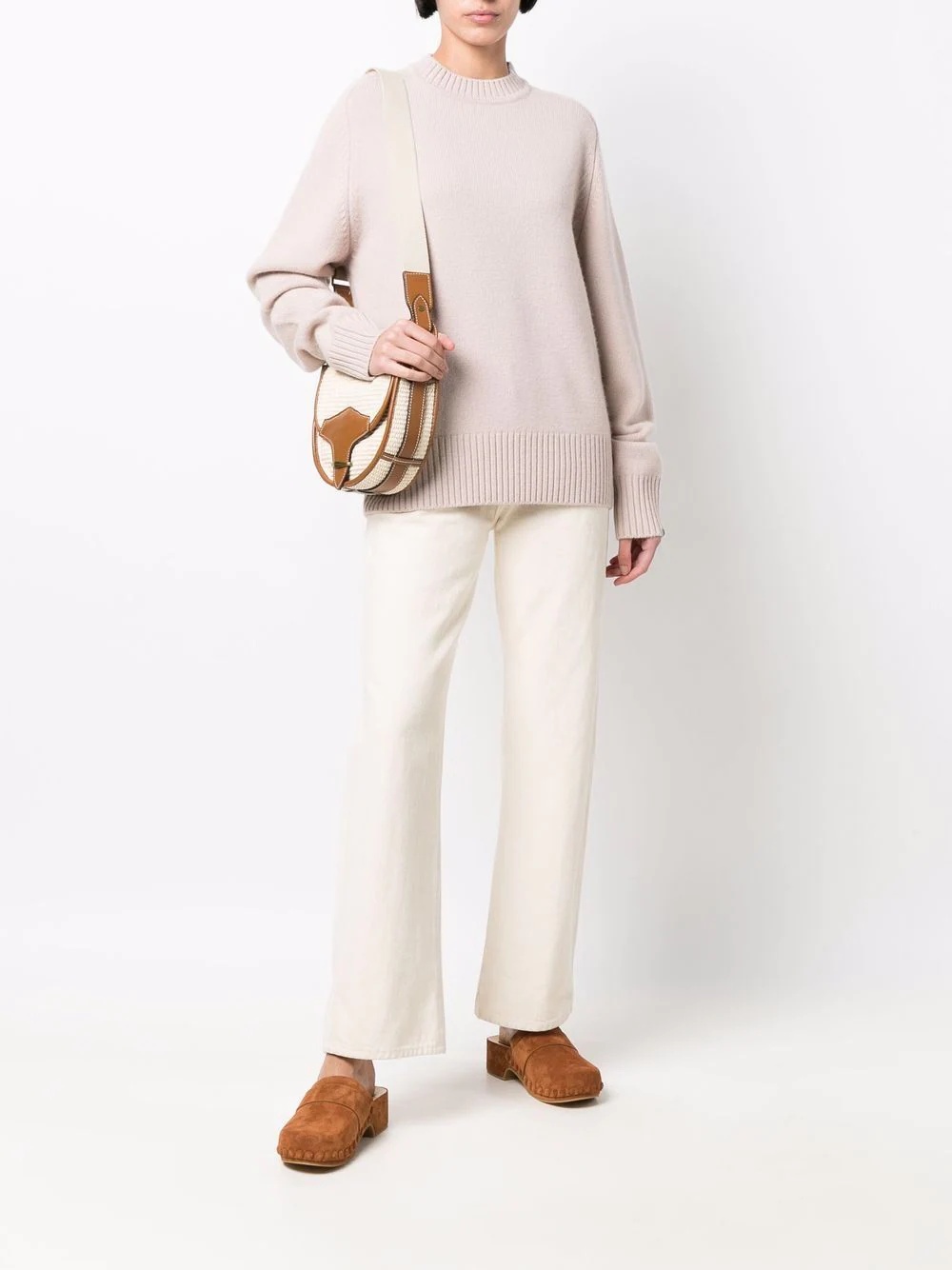 cashmere-blend high-neck jumper - 3