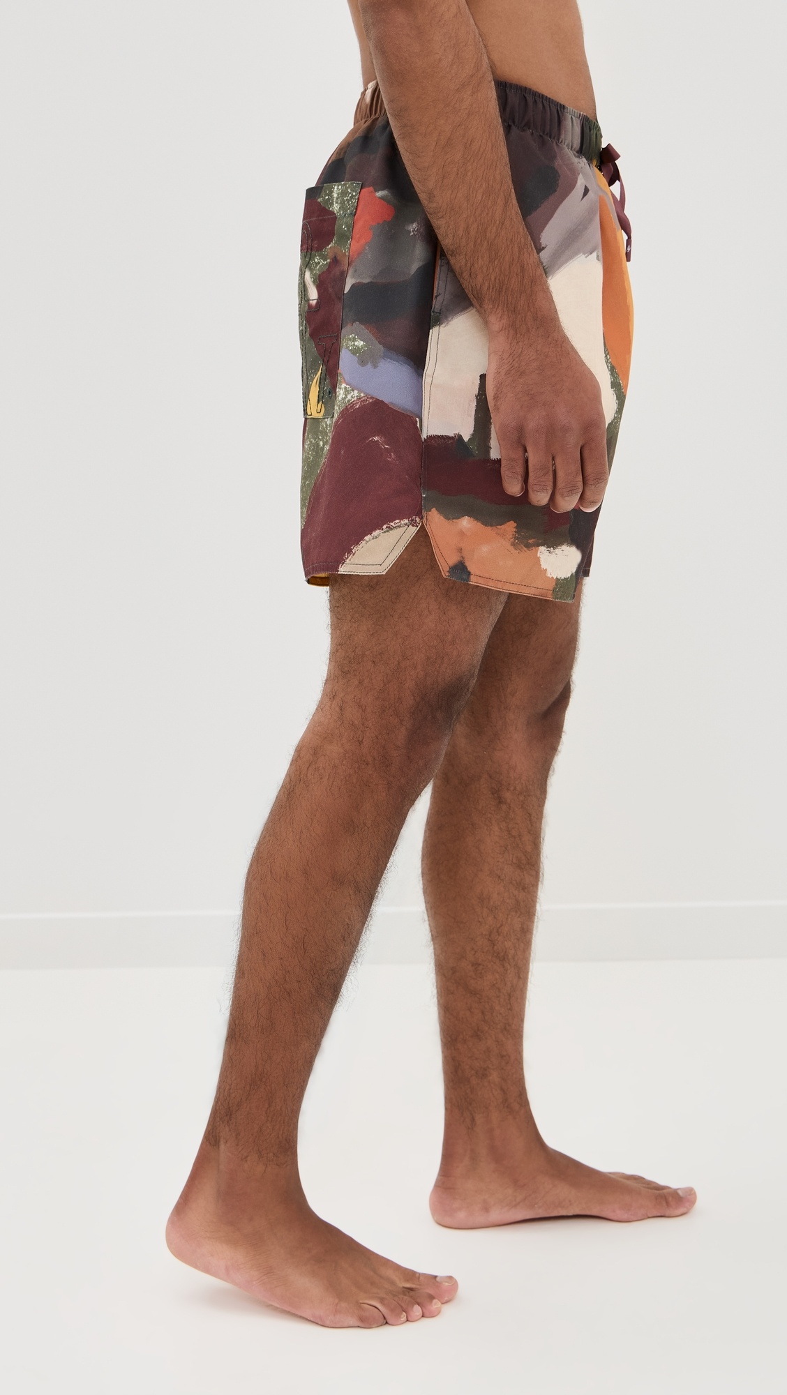Printed Swim Shorts 6" - 3
