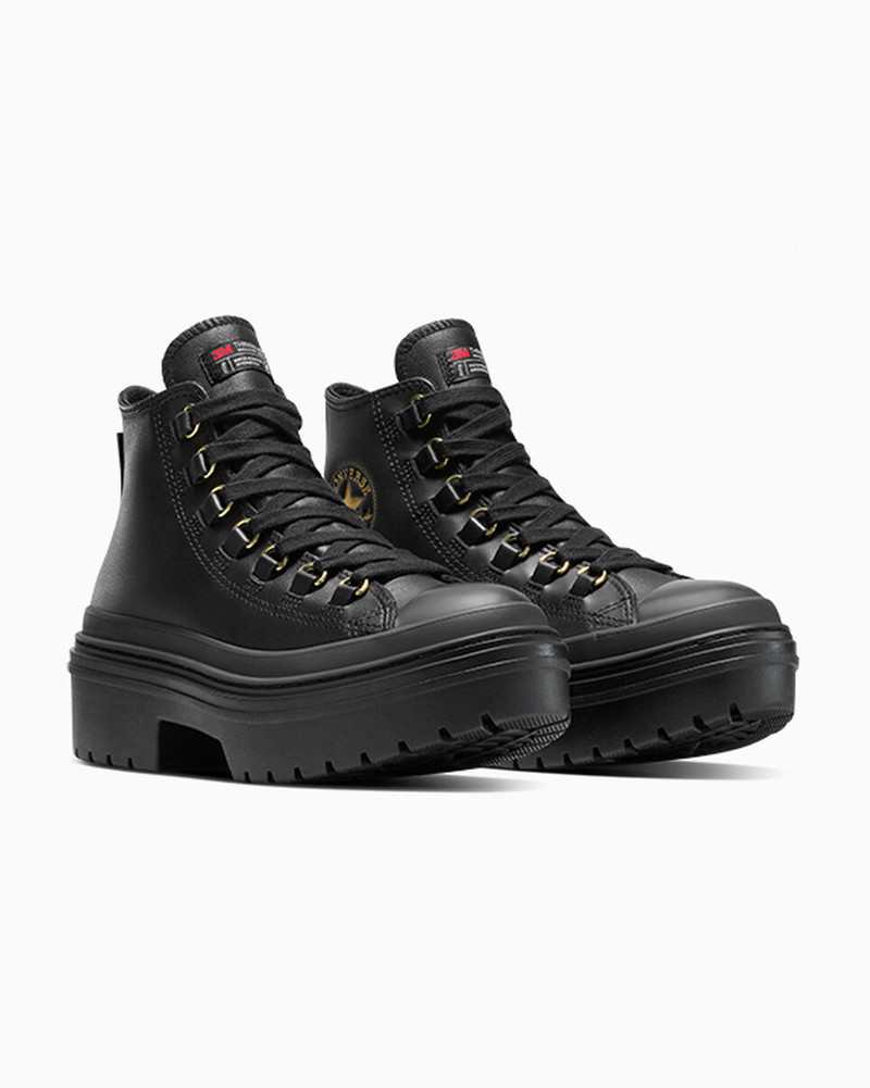 Chuck Taylor All Star Lugged Heel Platform Waterproof Leather 5