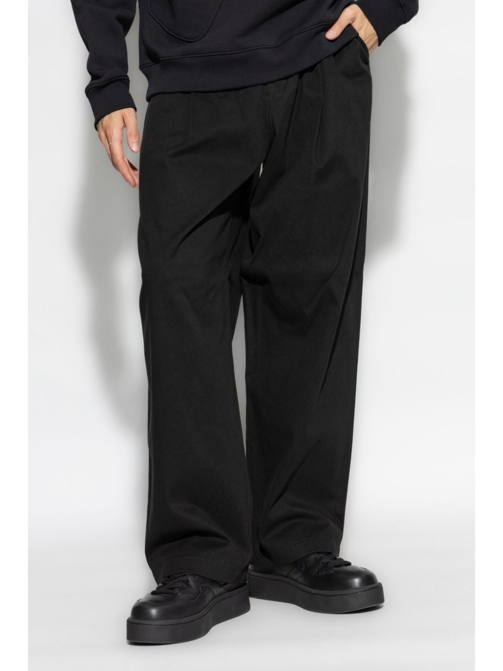 Logo patch trousers - 3