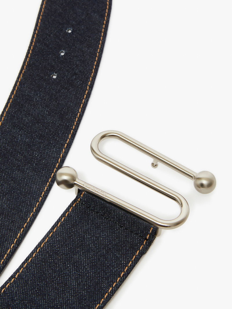 Sportmax ARABBA1234 Denim belt - RUNWAY outlook