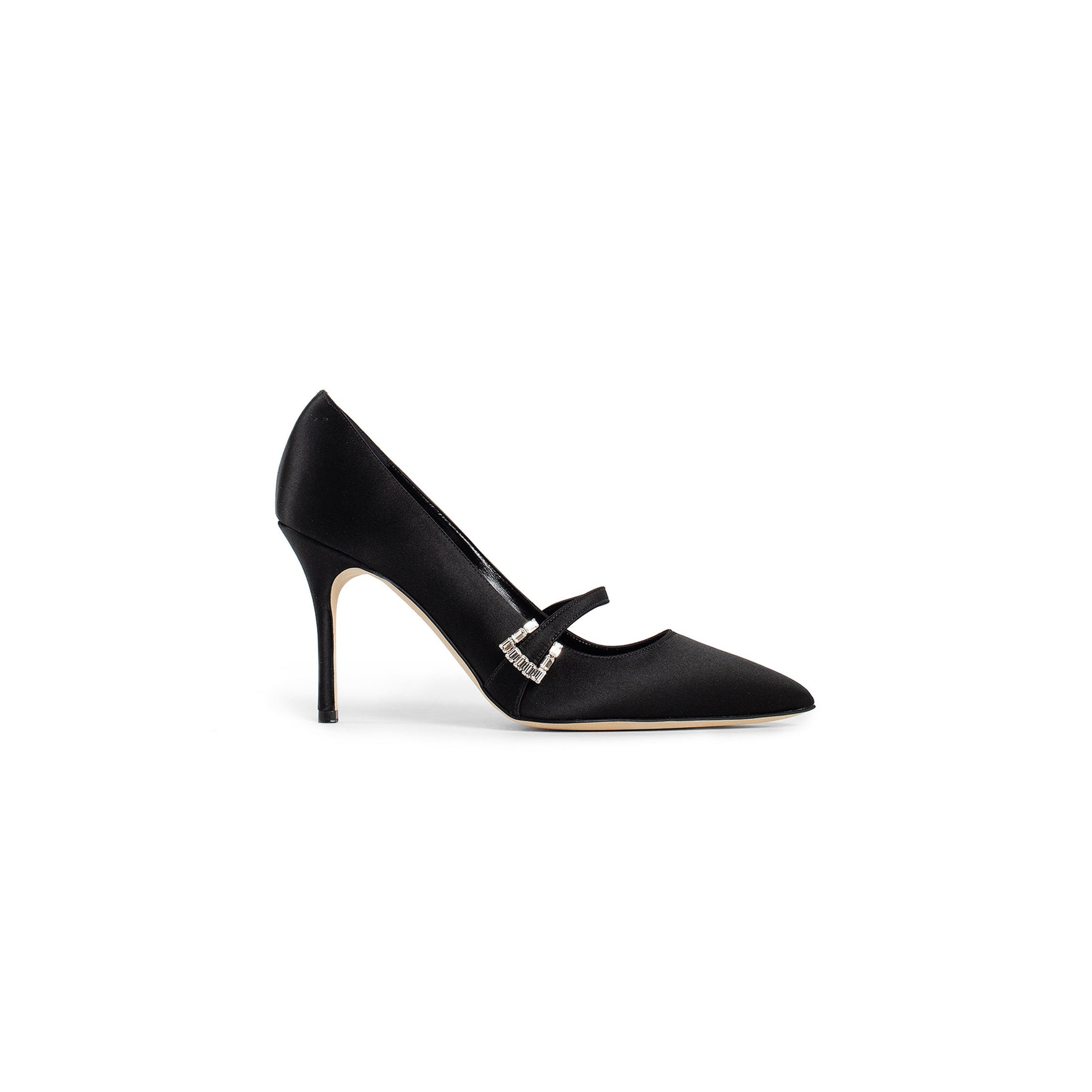 MANOLO BLAHNIK WOMAN BLACK PUMPS - 8