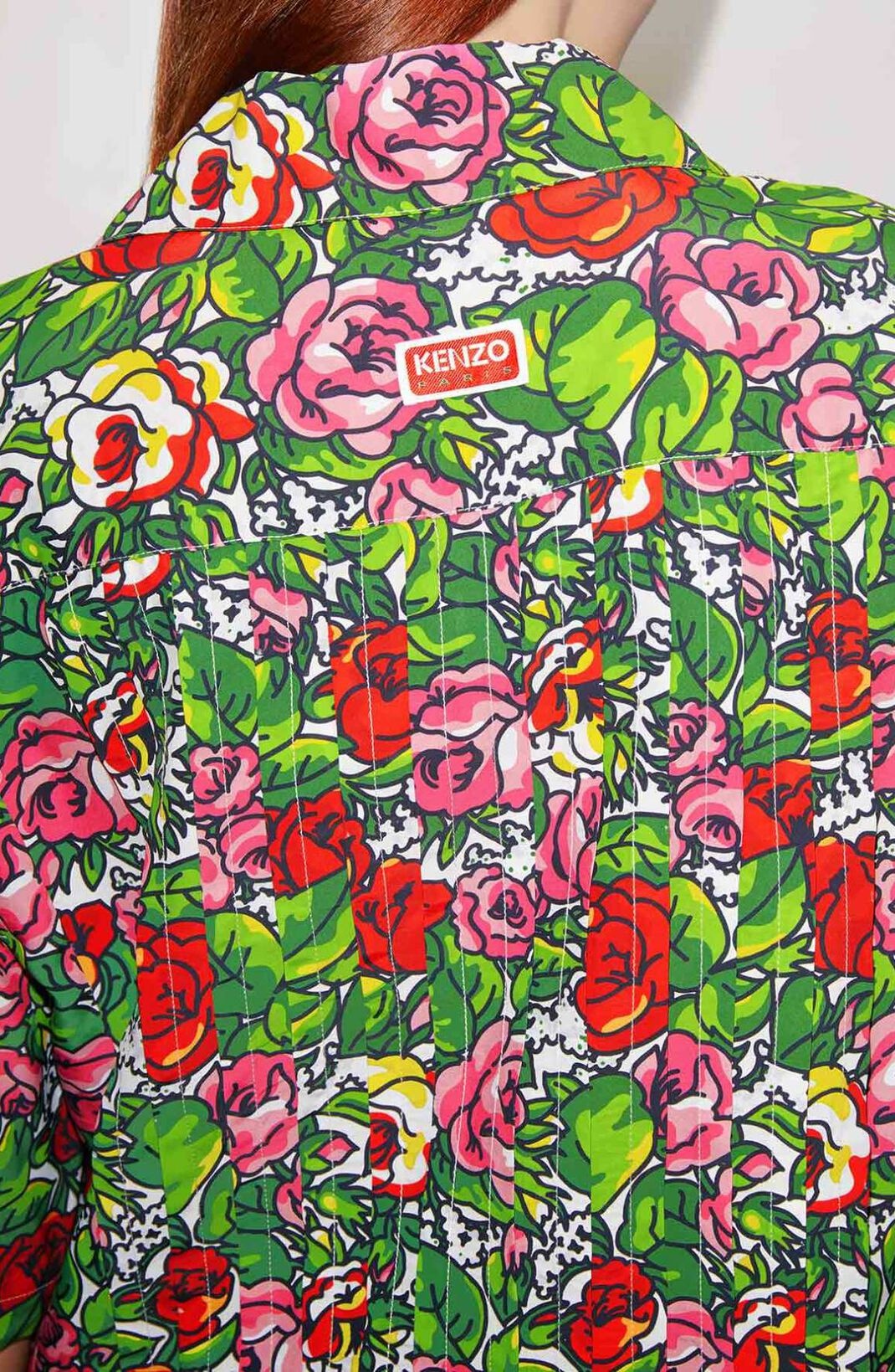 ﻿'Hawaiian Flower' shirt dress - 4