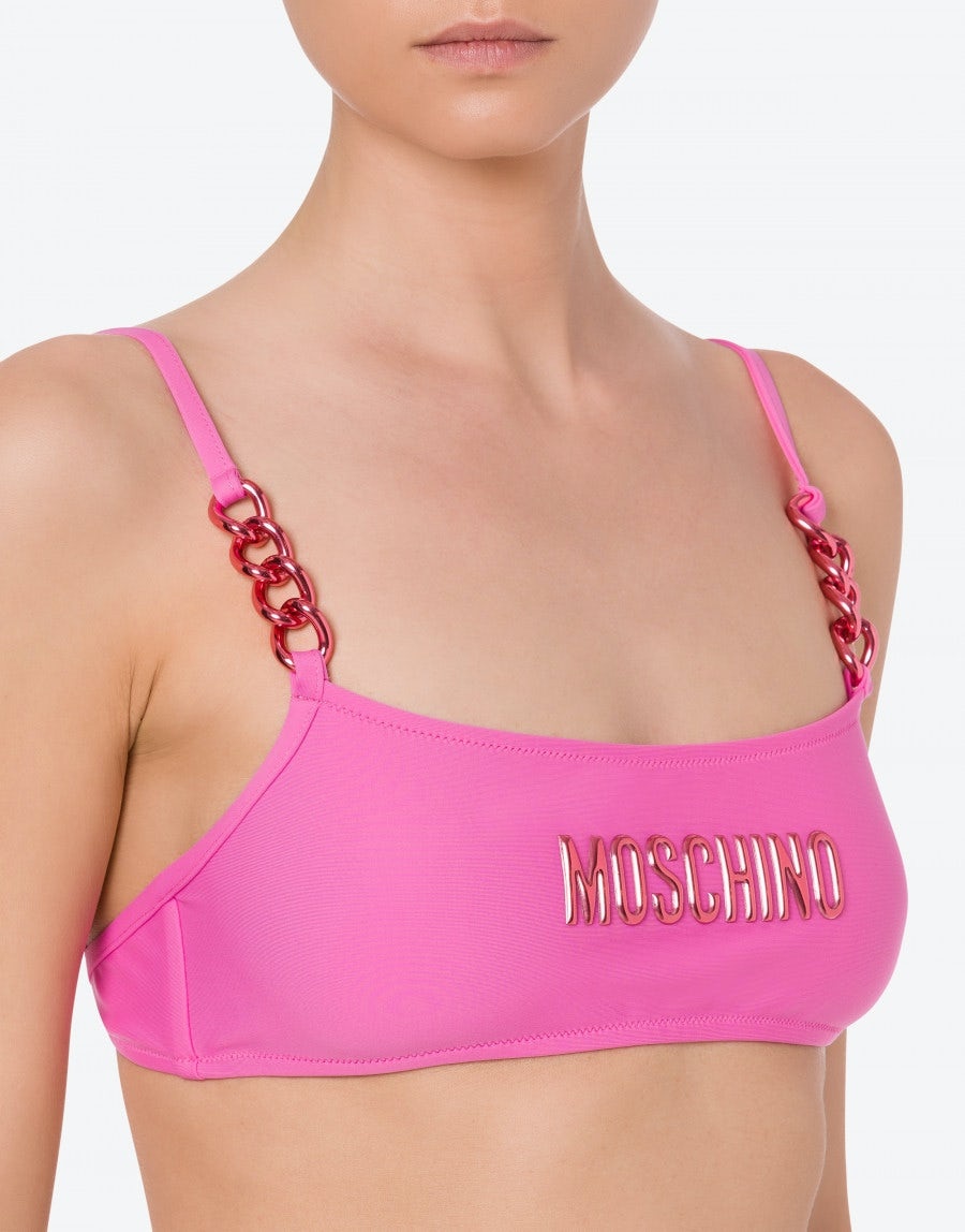 CHAINS BIKINI TOP - 4