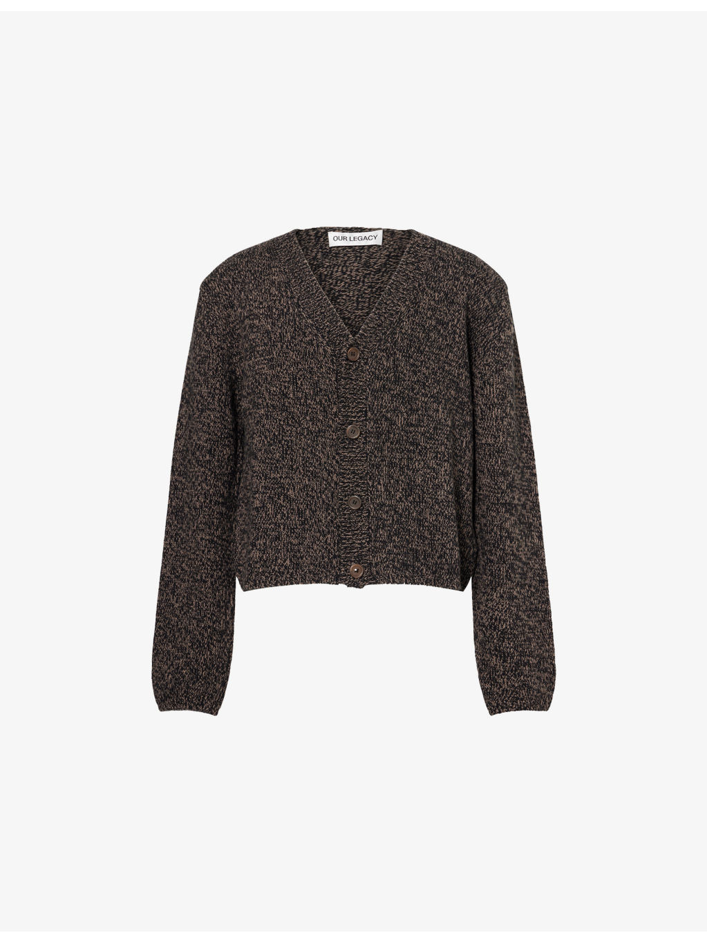Academy Wool Knitted Cardigan - 1