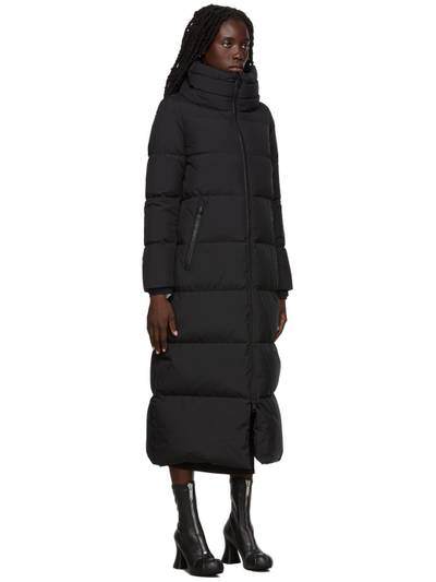 Herno Black Down Windstopper Coat outlook