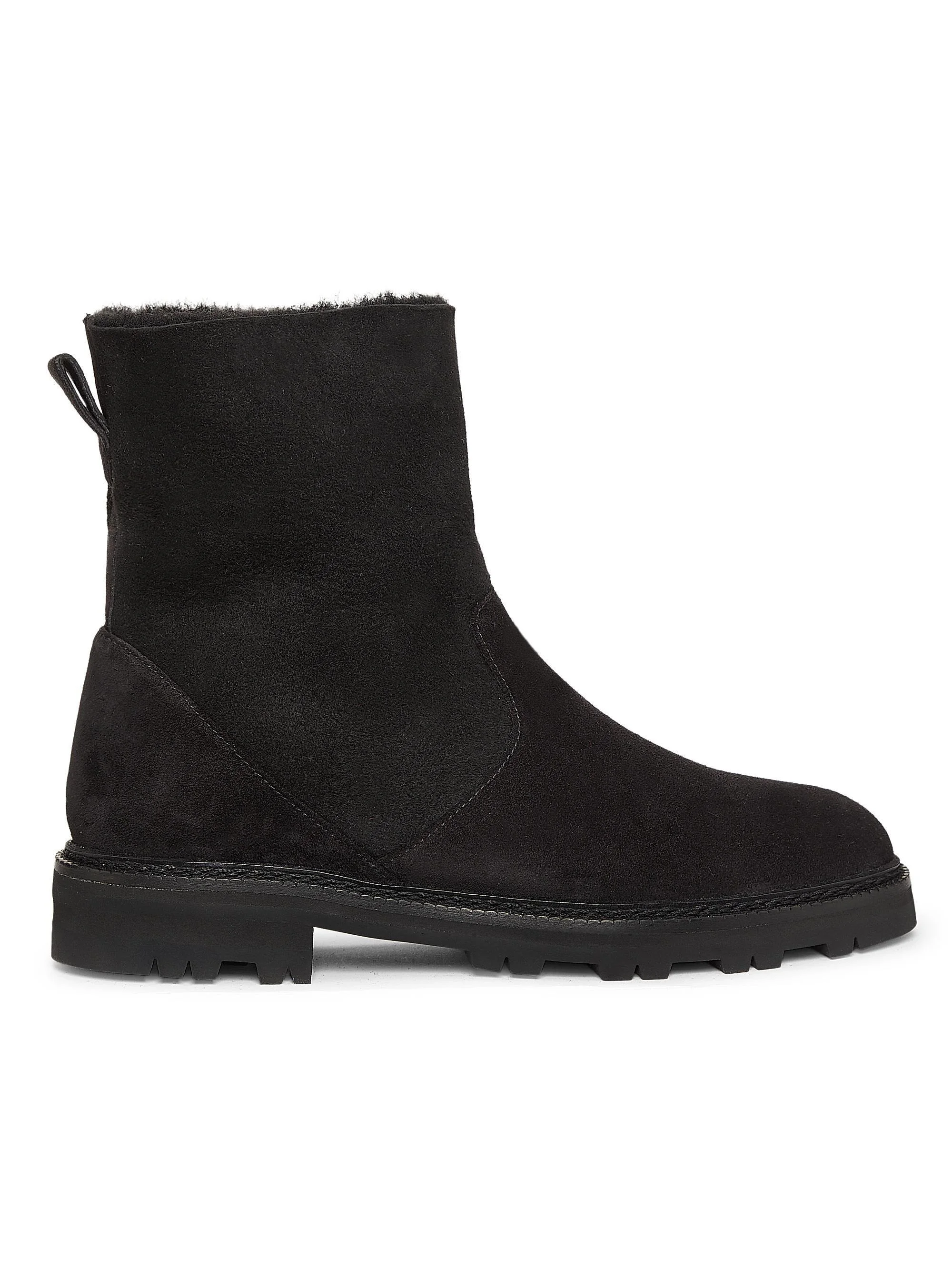 Women's Tomosa Suede Boots - Black - 1