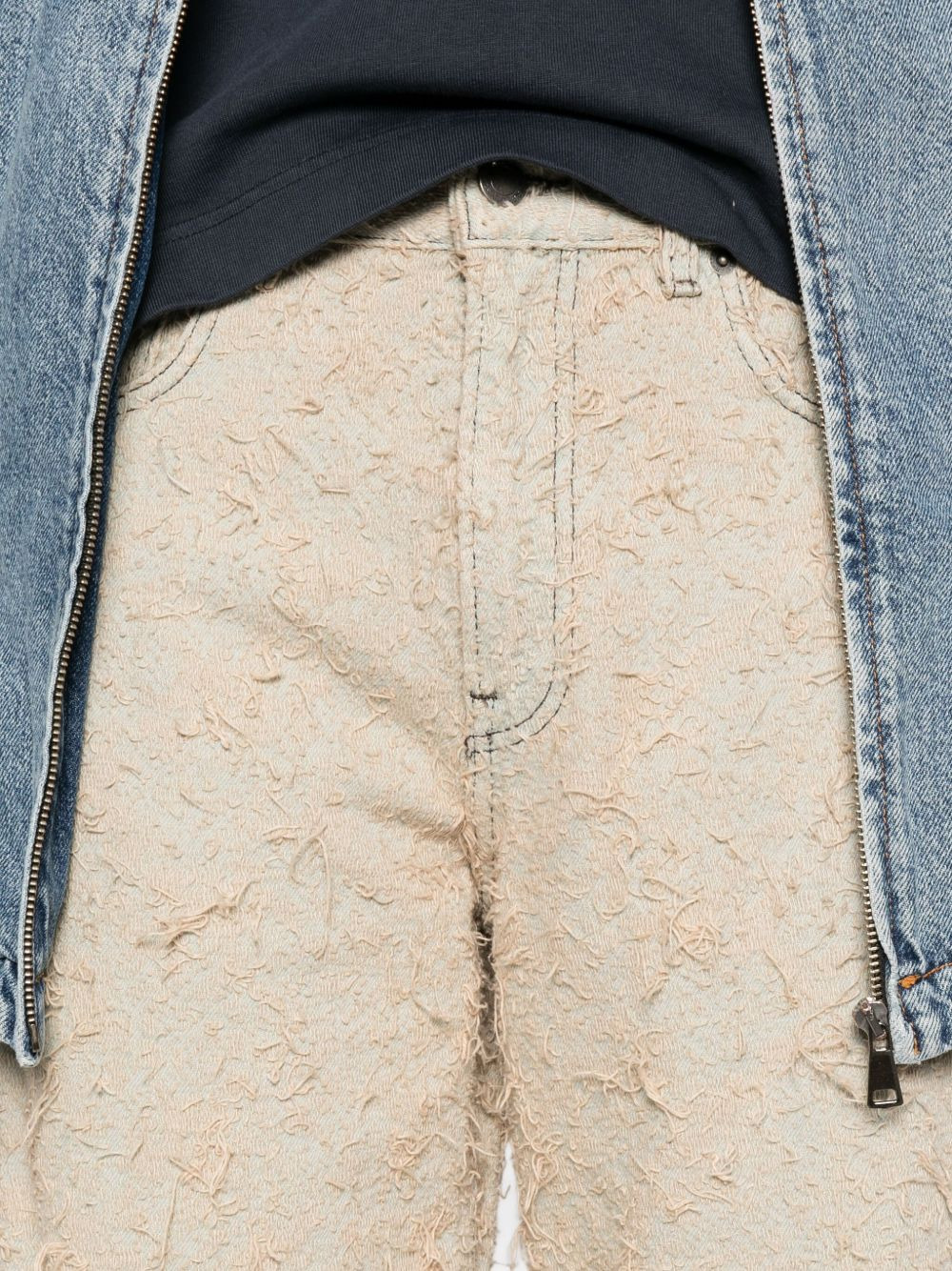 Bibi jacquard tapered jeans - 5