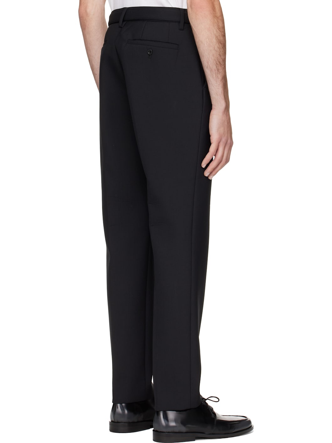 Black Suiting Trousers - 3
