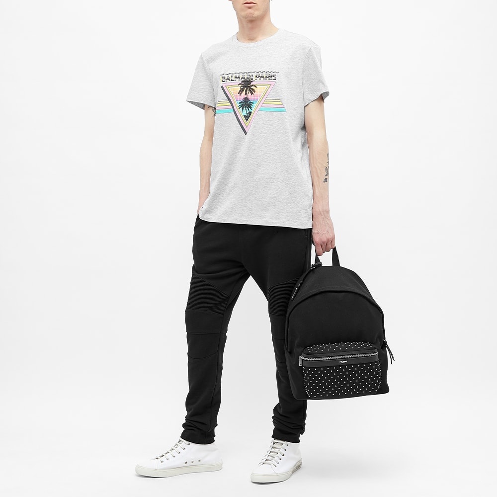 Balmain Palm Triangle Tee - 5