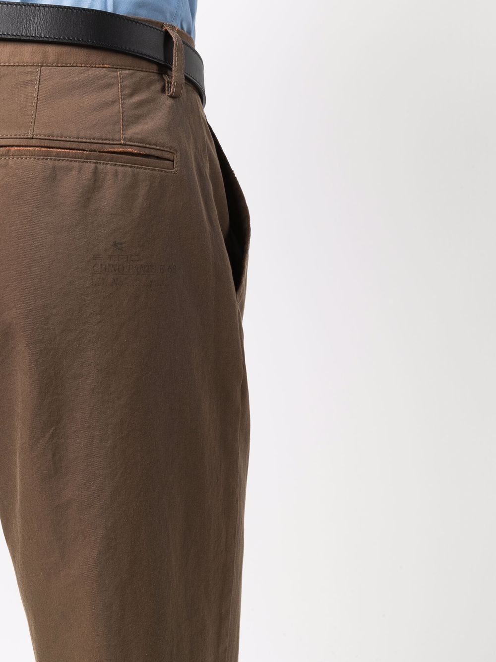 straight-leg cotton chinos - 5