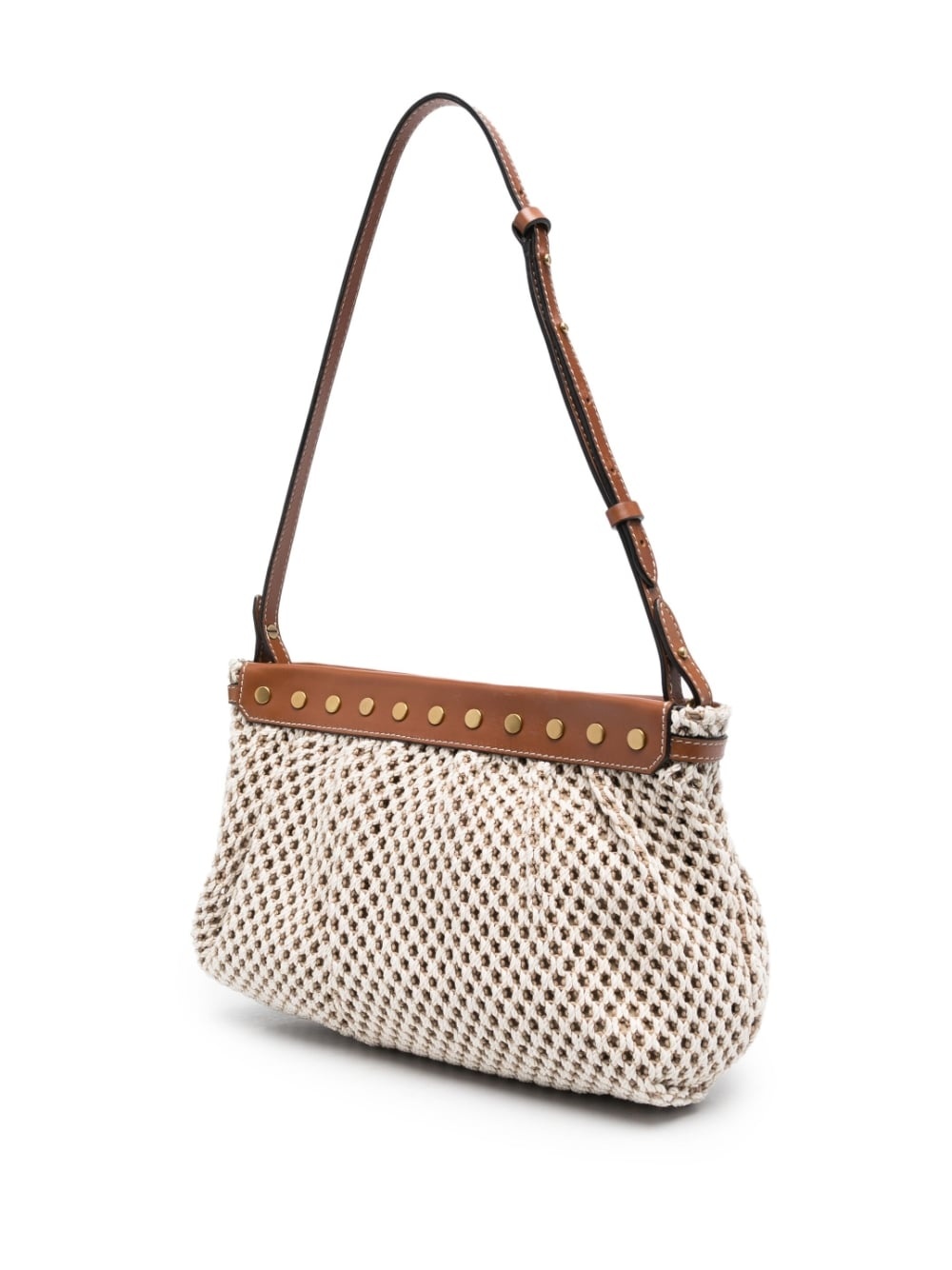 macramé shoulder bag - 3