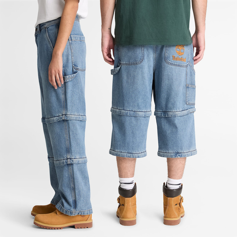 Timberland® x BEAMS Denim Carpenter Zip-Off Pant 6