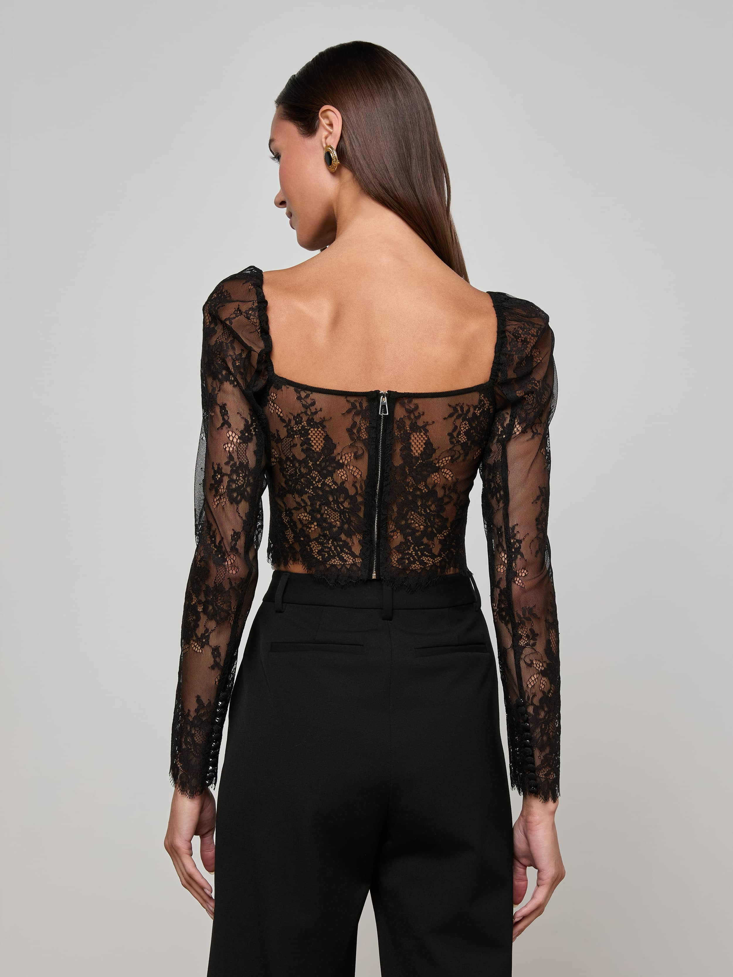 Lori Lace Bustier Top - 5