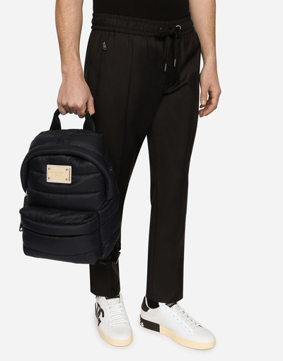 Dolce & Gabbana Padded nylon backpack outlook